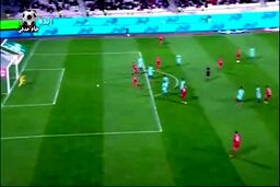 گل اول پرسپولیس به نود ارومیه با شوت دیدنی انصاری 