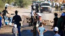 به آتش کشیدن خودرو نظامیان صهیونیست