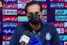 نشست خبری صالح مصطفوی مربی استقلال