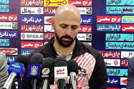 نشست خبری حمید عبداللهی مربی تراکتور