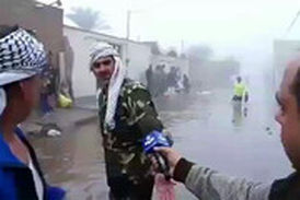  اشک‌های یک بسیجی در منطقه بحران زده کوت عبدالله