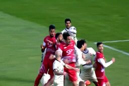 گل دوم پرسپولیس به تراکتور