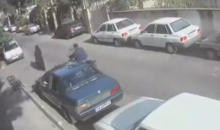 صحنه دردناک زورگیری از دختر جوان در تهران