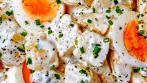 طرز تهیه آسان یه غذای چینی با سیب‌ زمینی و تخم‌ مرغ