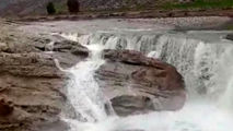 آبشار دیدنی ماهوته در آبدانان