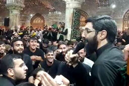 مداحی سید رضا نریمانی در نجف اشرف