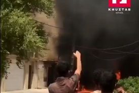 انفجار ترانس برق در اهواز
