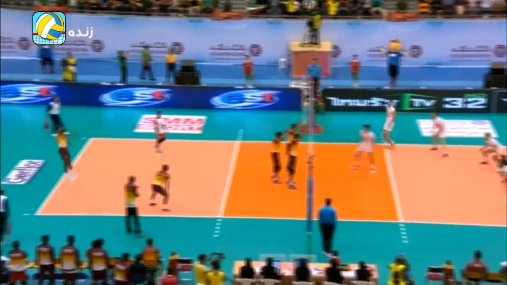 خلاصه والیبال ایران 3 - 0 سریلانکا (قهرمانی آسیا)
