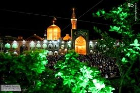 حال‌وهوای میلاد امام حسن (ع) در حرم رضوی‌