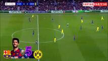  5گل برتر شب گذشته لیگ قهرمانان اروپا