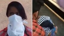 خوش شانسی محض دختر نوجوان در سقوط از قطار تندرو!