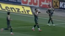 گل اول شمس آذر به استقلال توسط زنده روح