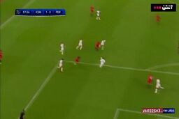 گل اول کاشیما به پرسپولیس (سیلوا) 