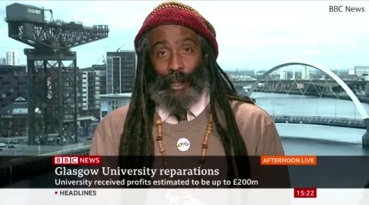 حضور عنکبوت بزرگ جلوی دوربین بی‌بی‌سی در اسکاتلند 