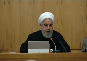 روحانی: آشوب طلبان سازمان یافته، مجری برنامه مثلث دشمنی علیه ایران