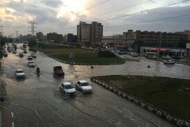 اهواز هنوز گرفتار آبگرفتگی است