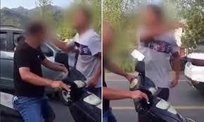 رفتار ناشایست دانش‌آموز گستاخ با معلم قدیمی!