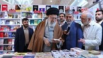 بازدید رهبر انقلاب از نمایشگاه کتاب