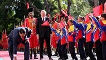 اقدام جالب مادورو در مراسم استقبال از اردوغان