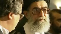 بازدید رهبر معظم انقلاب از سازمان صداوسیما در سال ۱۳۷۵