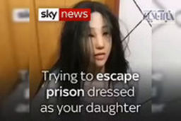 گریم دخترانه فوق العاده خلافکار برزیلی برای فرار از زندان