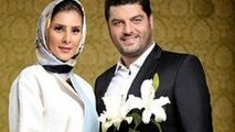 موتورسواری سام درخشانی همراه همسرش در خیابان‌های تهران