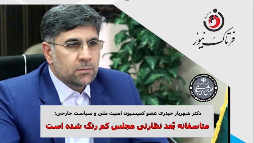 تیم اقتصادی دولت بسیار ضعیف عمل میکند/ متاسفانه مجلس از بٌعد نظارتی خود فاصله گرفته است!