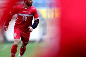 ویدیو/برخورد شوت خطرناک محمد عمری به تیرک دروازه پیکان