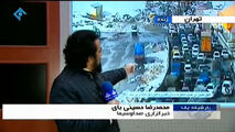 تصاویر زنده از حجم خودروهایی که در ابتدای جاده هراز متوقف شده‌اند