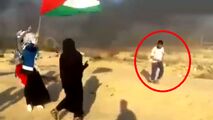 لحظه تکان‌دهنده تیراندازی صهیونیست‌ها به نوجوان ۱۶ ساله فلسطینی!