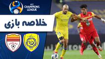خلاصه بازی فولاد خوزستان 1 - النصر عربستان 1