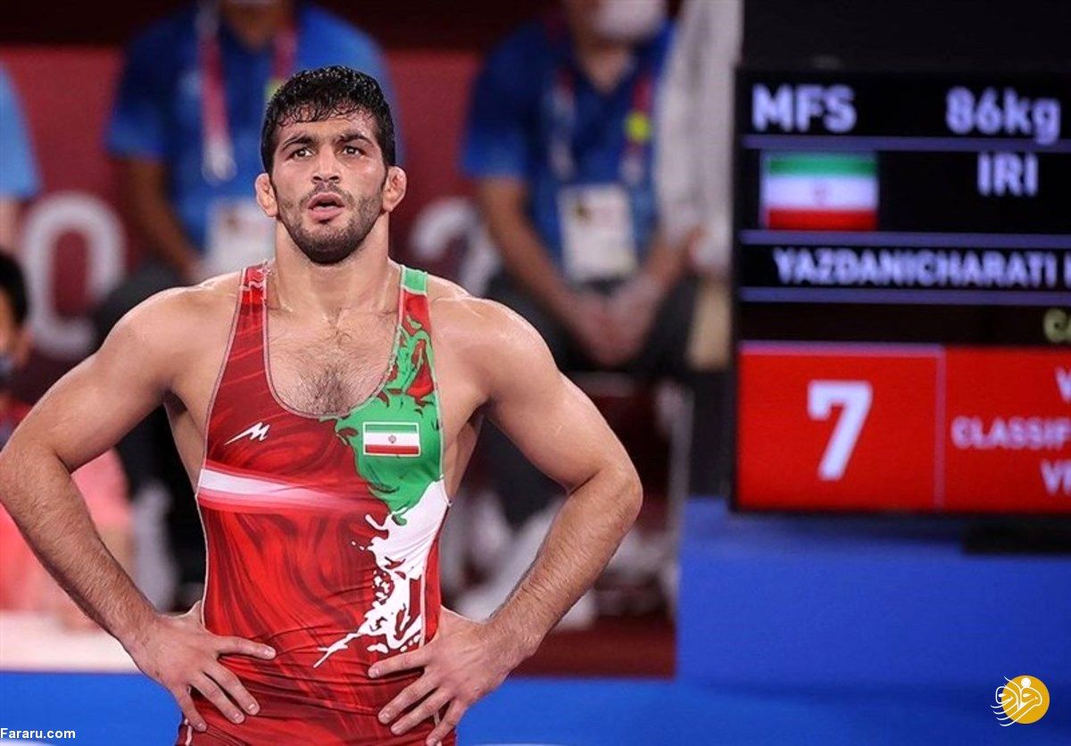 کشتی طوفانی حسن یزدانی در فینال / نایب قهرمان جهان حرفی در برابر پهلوان ایرانی نداشت