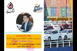 اقدام ارزنده معاونت اقتصادی و سرمایه گذاری قشم در دفاع از حقوق مناطق آزاد