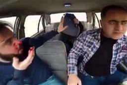 خون و خونریزی سر صحنه یک دوربین مخفی!