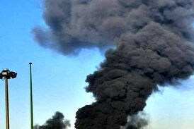  تصویر جدید از آتش سوزی در باقر شهر/فیلم