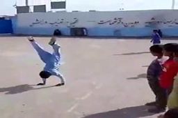 نمایش استعدادهای دانش آموزان چابهاری در ورزش ژیمناستیک