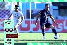 خلاصه بازی گل گهر سیرجان 1 - ملوان 0