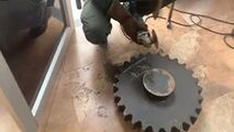 جاسازی ۷۰ کیلوگرم حشیش در چرخ دنده!
