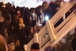 ریزش مرگبار پل در جشن کریسمس