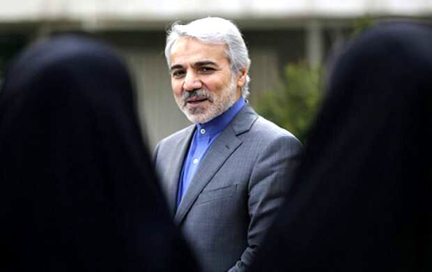 برخورد یک زن با نوبخت در حاشیه سفر کرمان