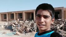 درخواست دانش‌آموزان روستای سیل‌ زده از رئیس جمهور در آستانه بازگشایی مدارس
