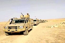 فیلمی از کمین حشدالشعبی بر سر راه تروریست‌های داعش 