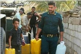 گریه‌های خواهر کوچک شهید ناجا در ماهشهر