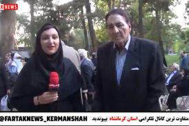 فیلم/  گفت وگوی دیده نشده با هنرمند فقید کشور 