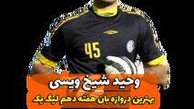 اختصاصی/ وحید شیخ ویسی؛ بهترین دروازه بان هفته دهم لیگ یک/فیلم
