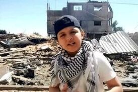 رپ‌خوانی جالب نوجوان فلسطینی