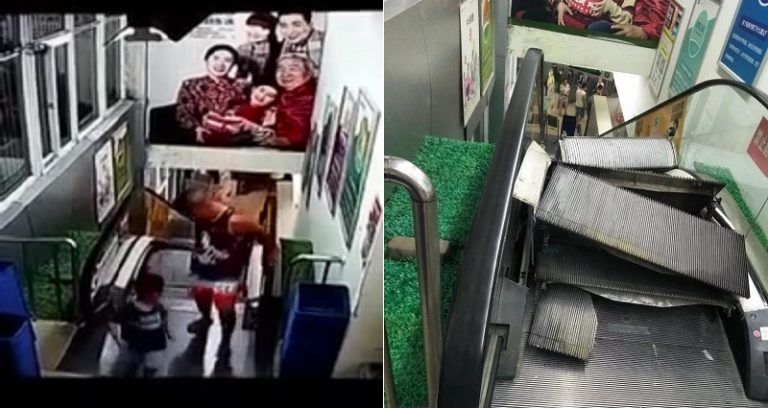 فرار از خطر حتمی در آخرین لحظه !