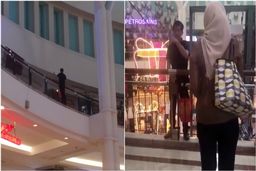 شاهدان عینی مرد جوان را از خودکشی منصرف کردند