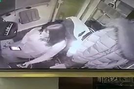 تصادف دو تراموا به دلیل پیامک دادن راننده زن + فیلم