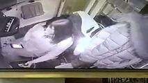 تصادف دو تراموا به دلیل پیامک دادن راننده زن + فیلم
